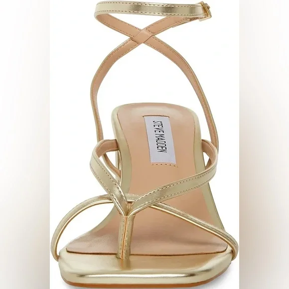 Steve Madden | Metallic Gold “Alaina”Heels - Picture 6 of 9